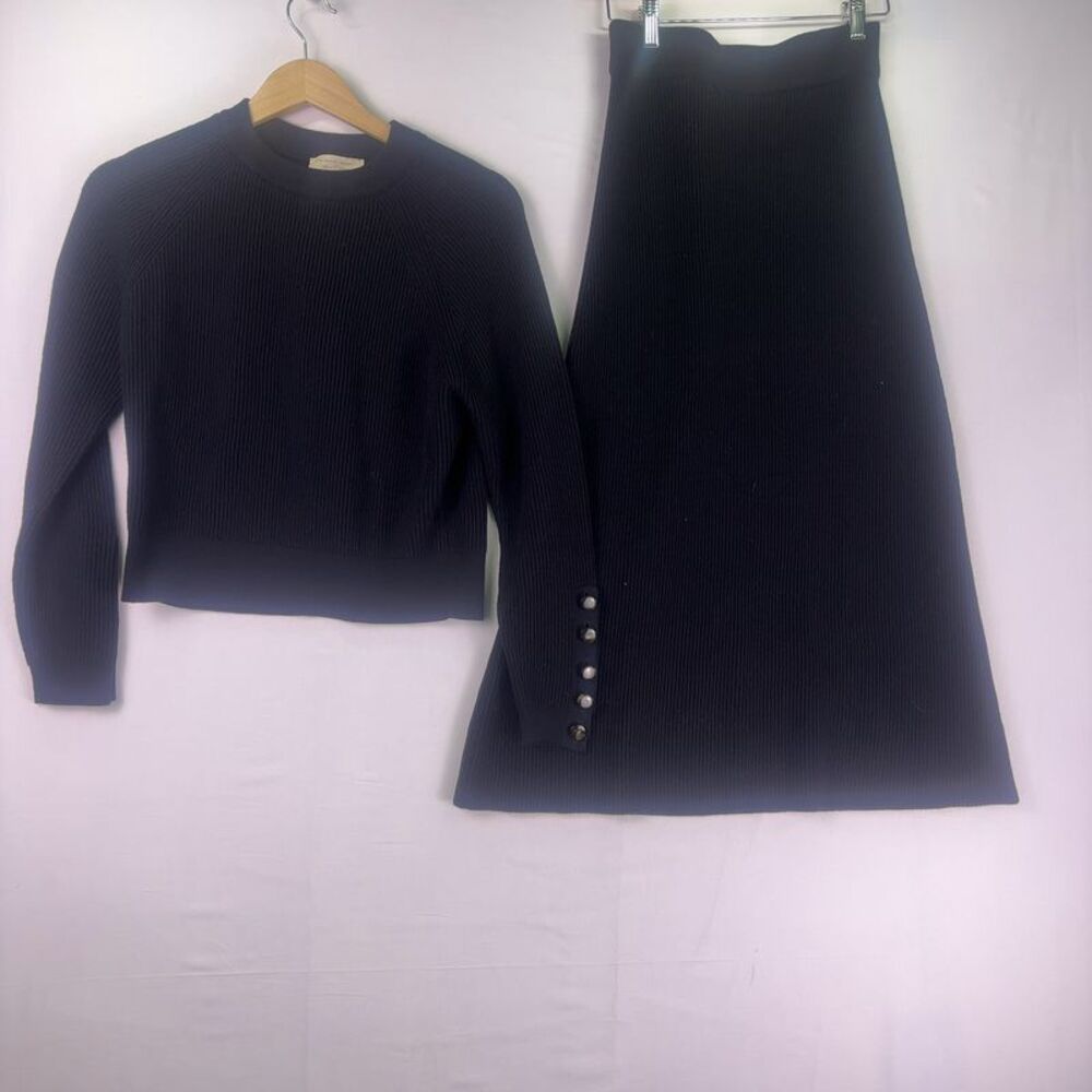 Sezane Sezane Skirt Set with Sweater - Picture 2 of 7